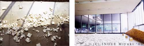 Freshly Torn Bread Arranged